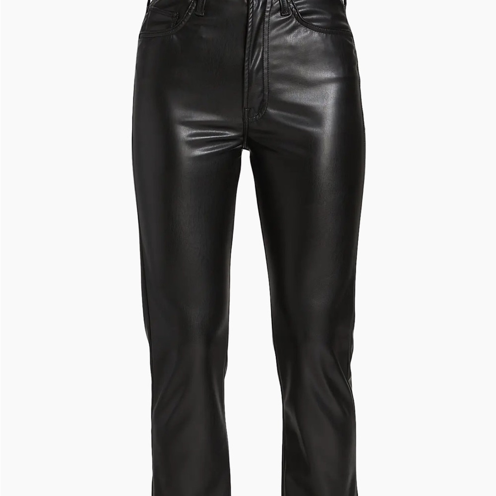 MOTHER Rider Leather Pant